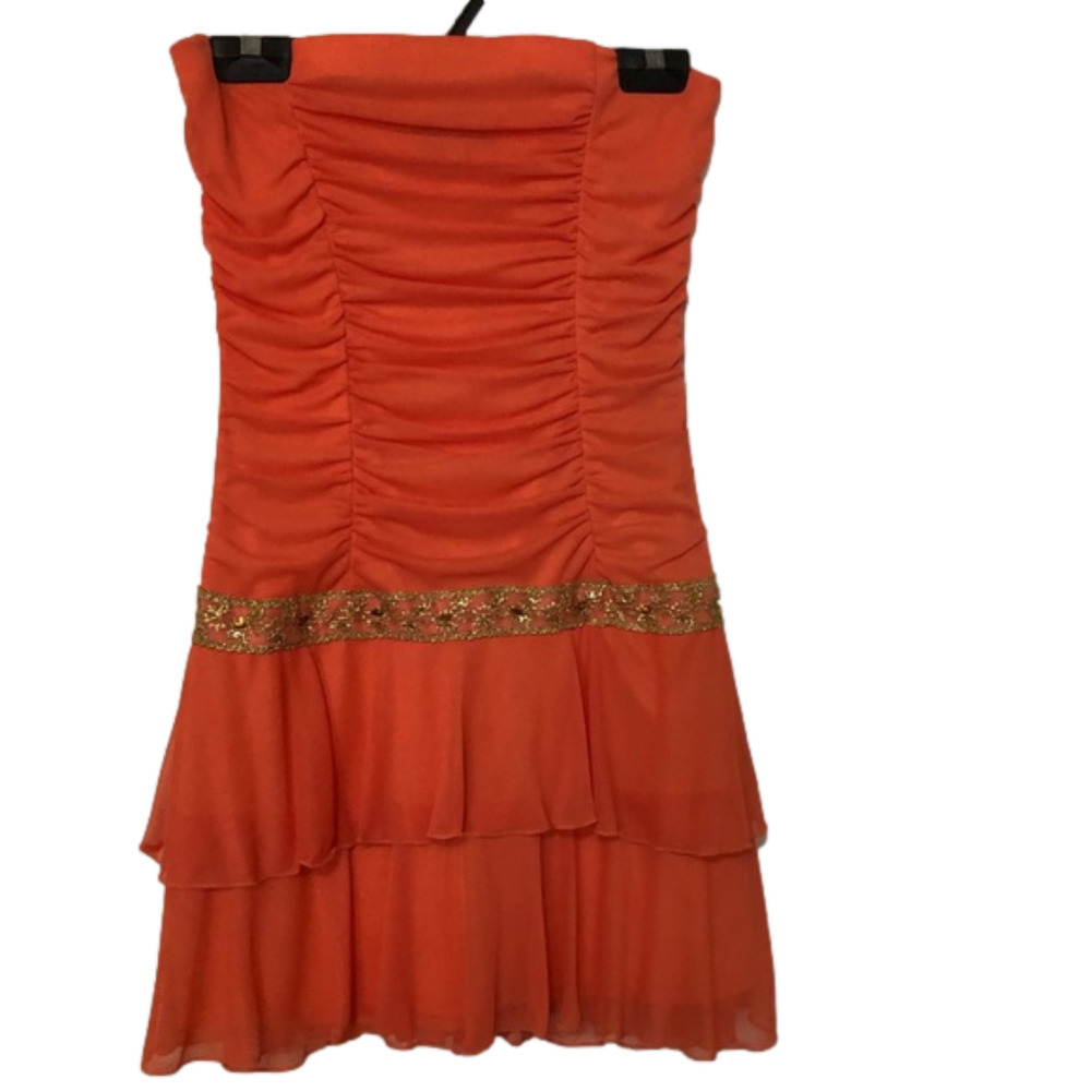 My Michelle Strapless Mini Fully Lined Elastic Top